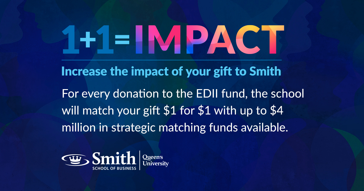 Smith School of Business Equity, Diversity, Inclusion and Indigenization (EDII) Fund image