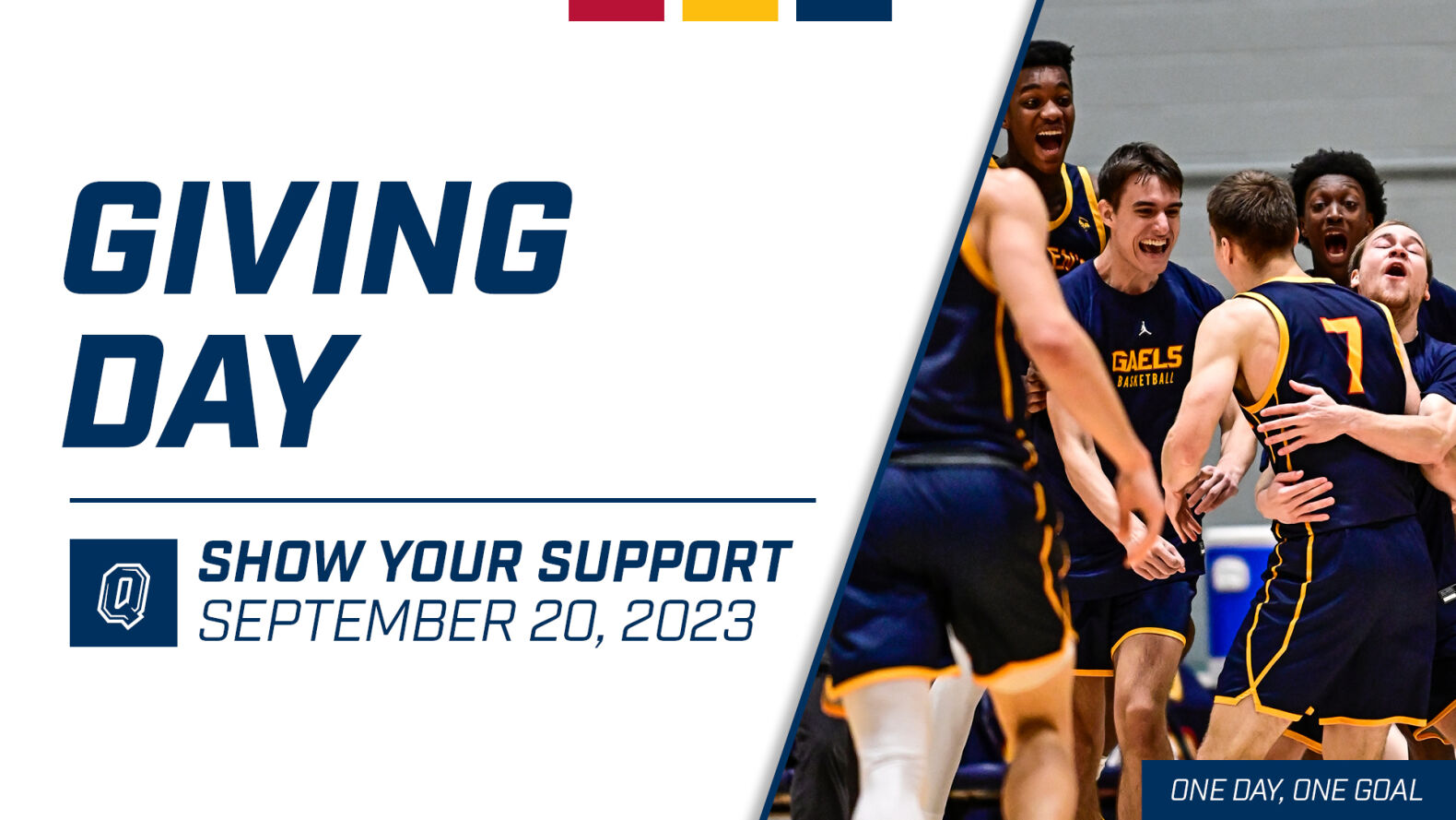 Donate to 2023 Giving Day - Queen's Men's Basketball