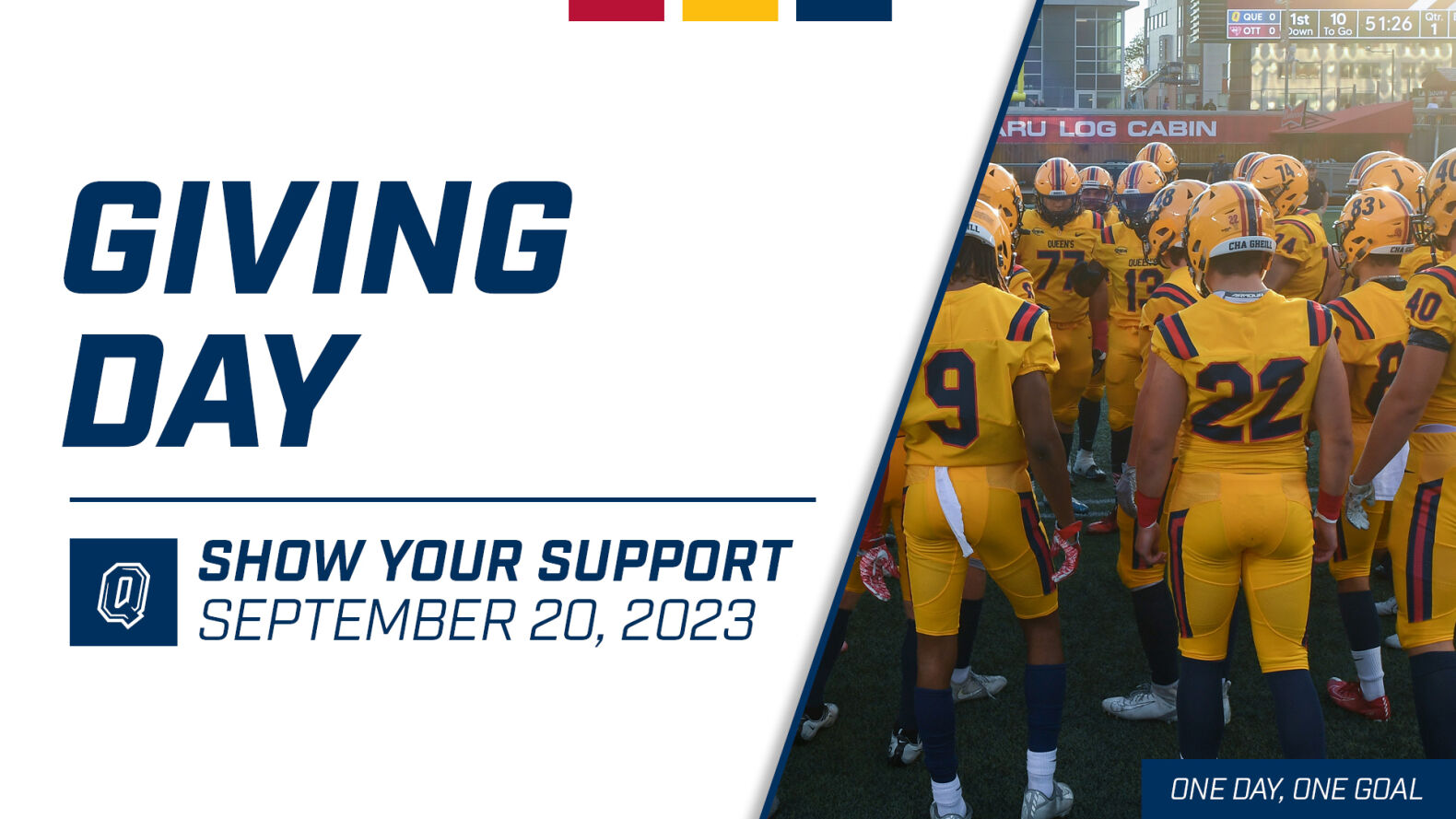 Donate to 2023 Giving Day - Queen's Football