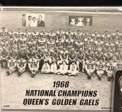 The 1968 Golden Gaels Football Team Athletic Award image
